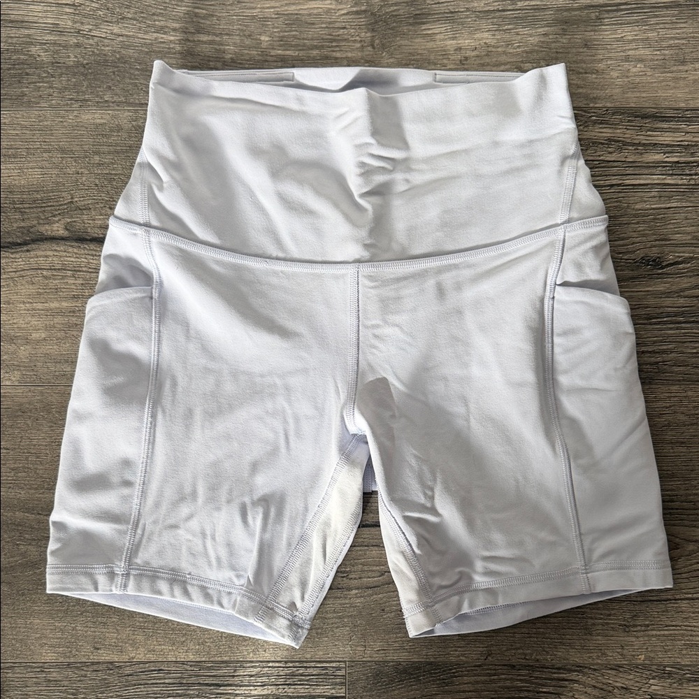 Lululemon Align High-Rise Short with Pockets 6" - Size 6 - Blissful Blue - Picture 2 of 5